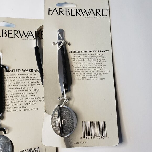 Unused - (set of 2) Farberware Tea Infuser - Picture 2 of 4